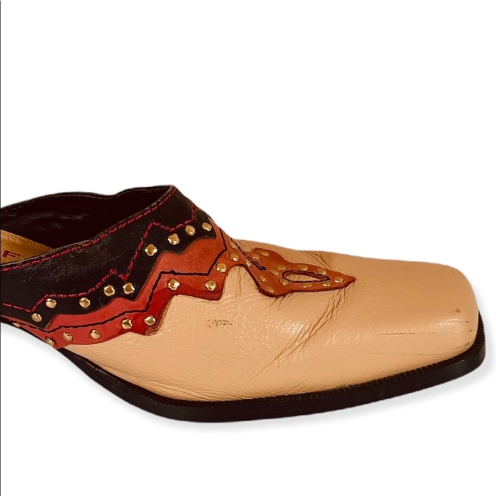 Sharif Southwest Design Leather Block - image 3